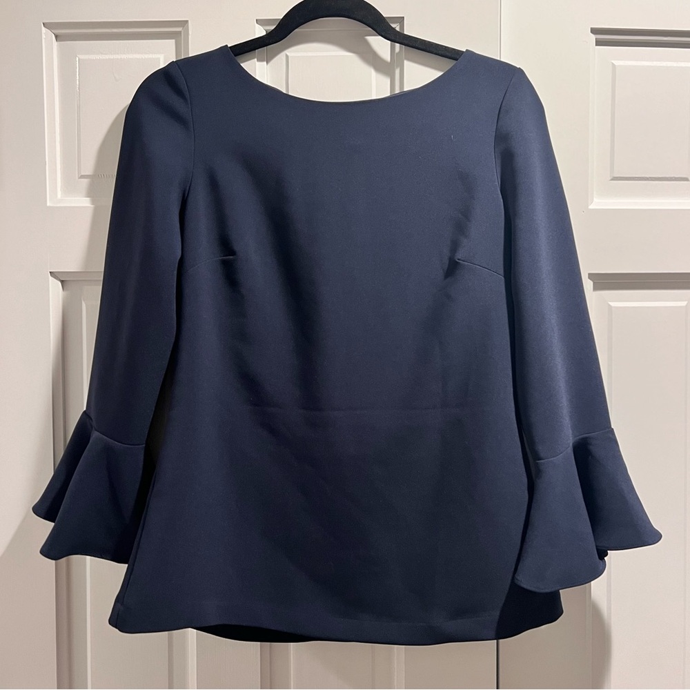Sail to Sable Bell Sleeve Blouse